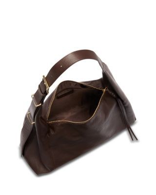 Aqua Large Leather Shoulder Bag - Exclusive, photo 3