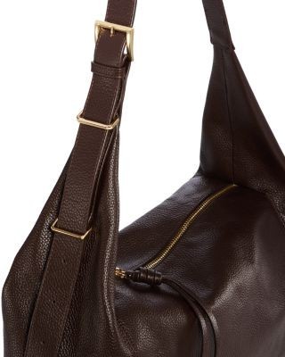 Aqua Large Leather Shoulder Bag - Exclusive, photo 5