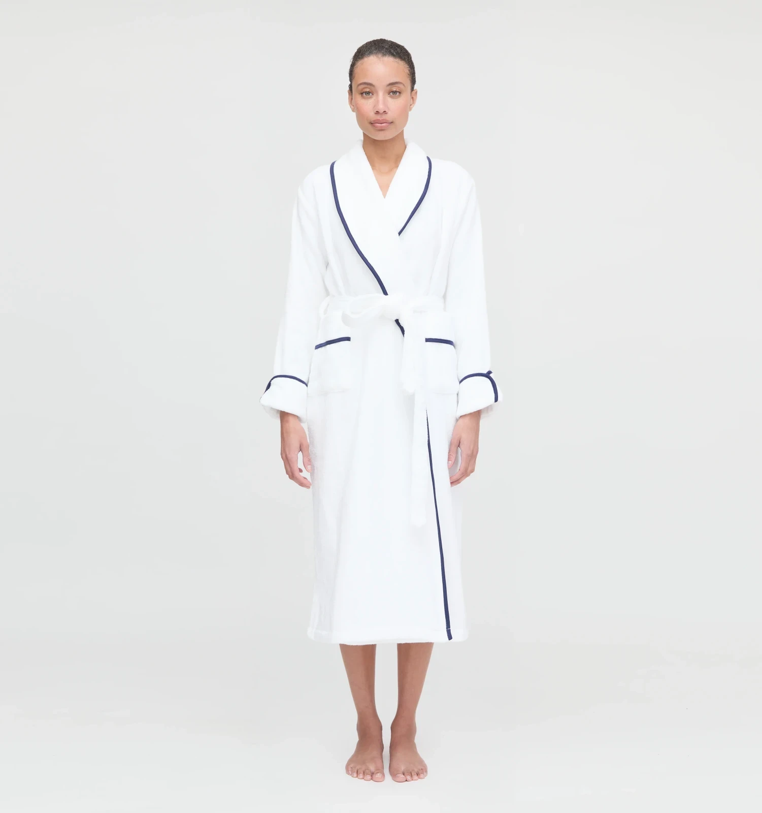 The Hotel Robe - Navy