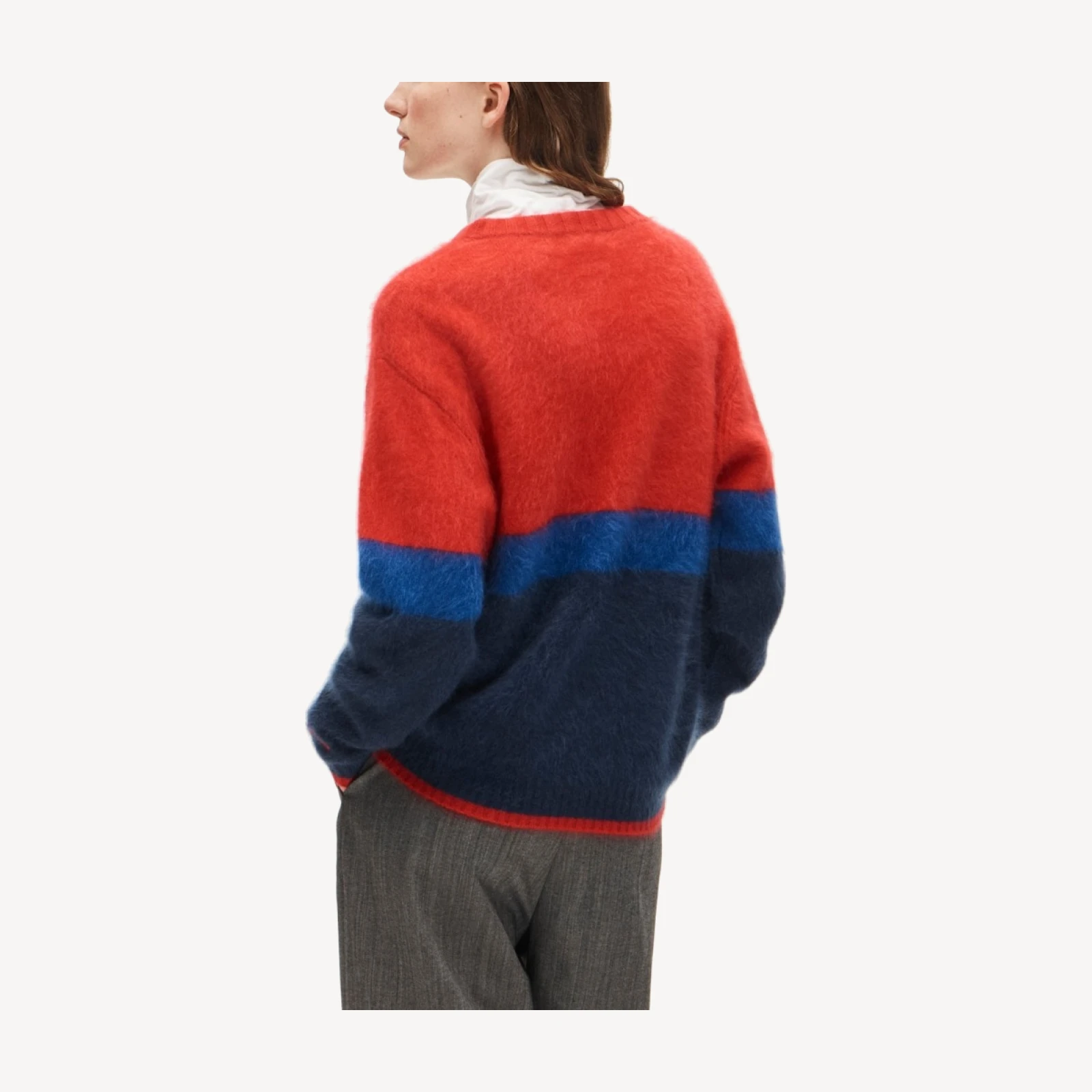 U.S. Ski & Snowboard by J.Crew graphic crewneck sweater in brushed cashmere