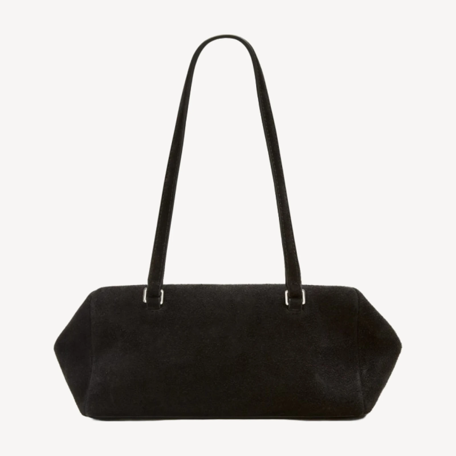 Delphine shoulder bag in suede