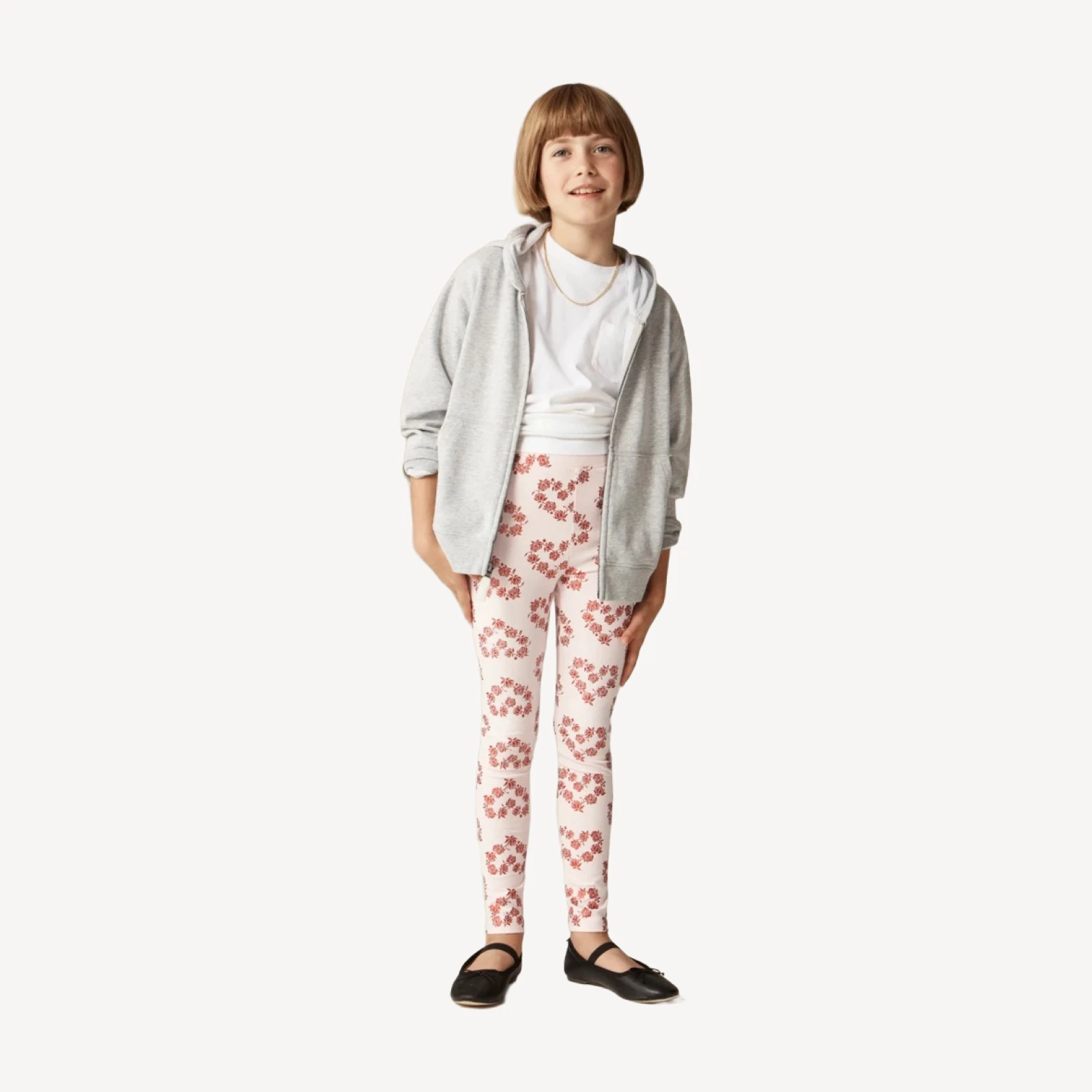 Girls' everyday leggings in prints