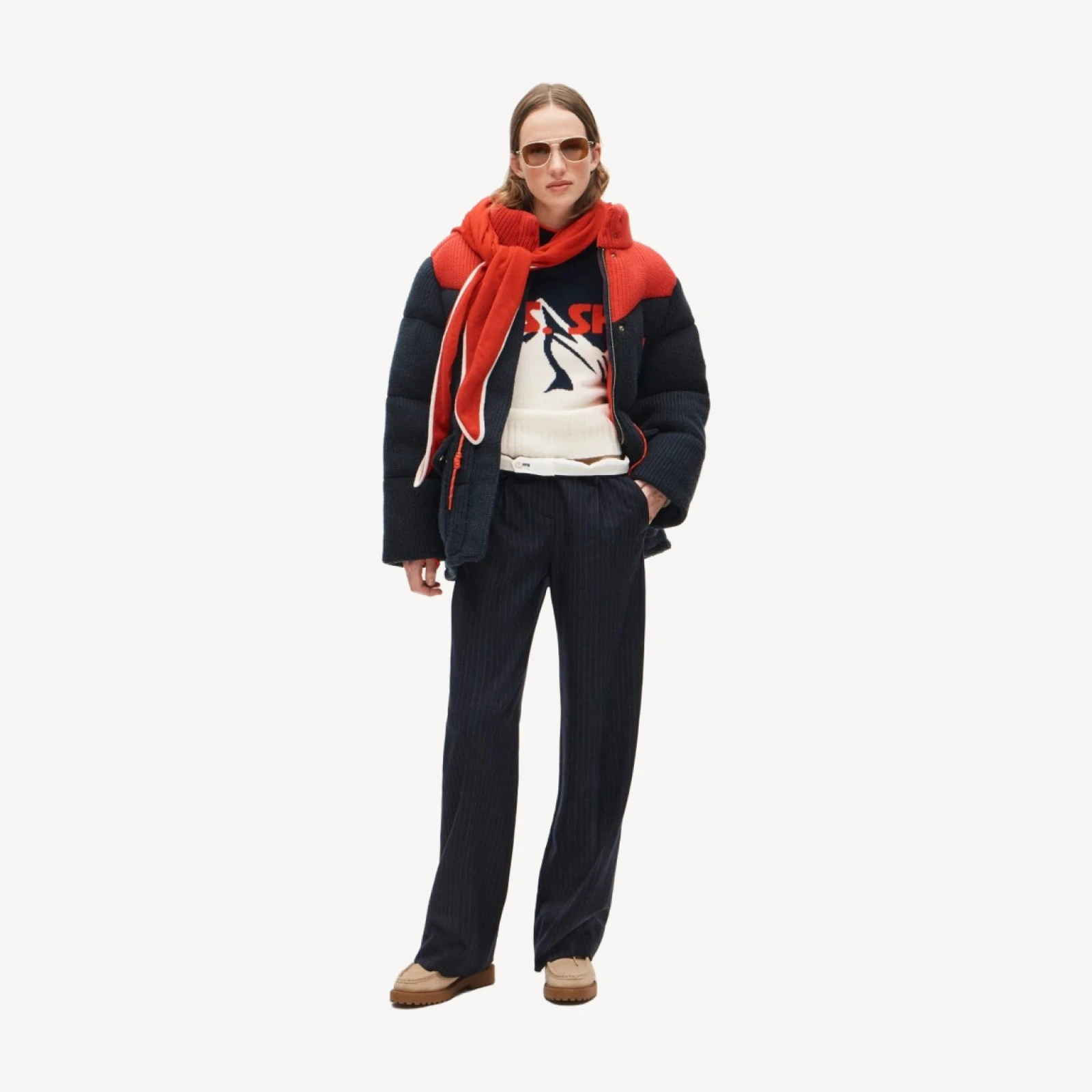 U.S. Ski & Snowboard by J.Crew graphic Rollneck™ sweater in vintage wool
