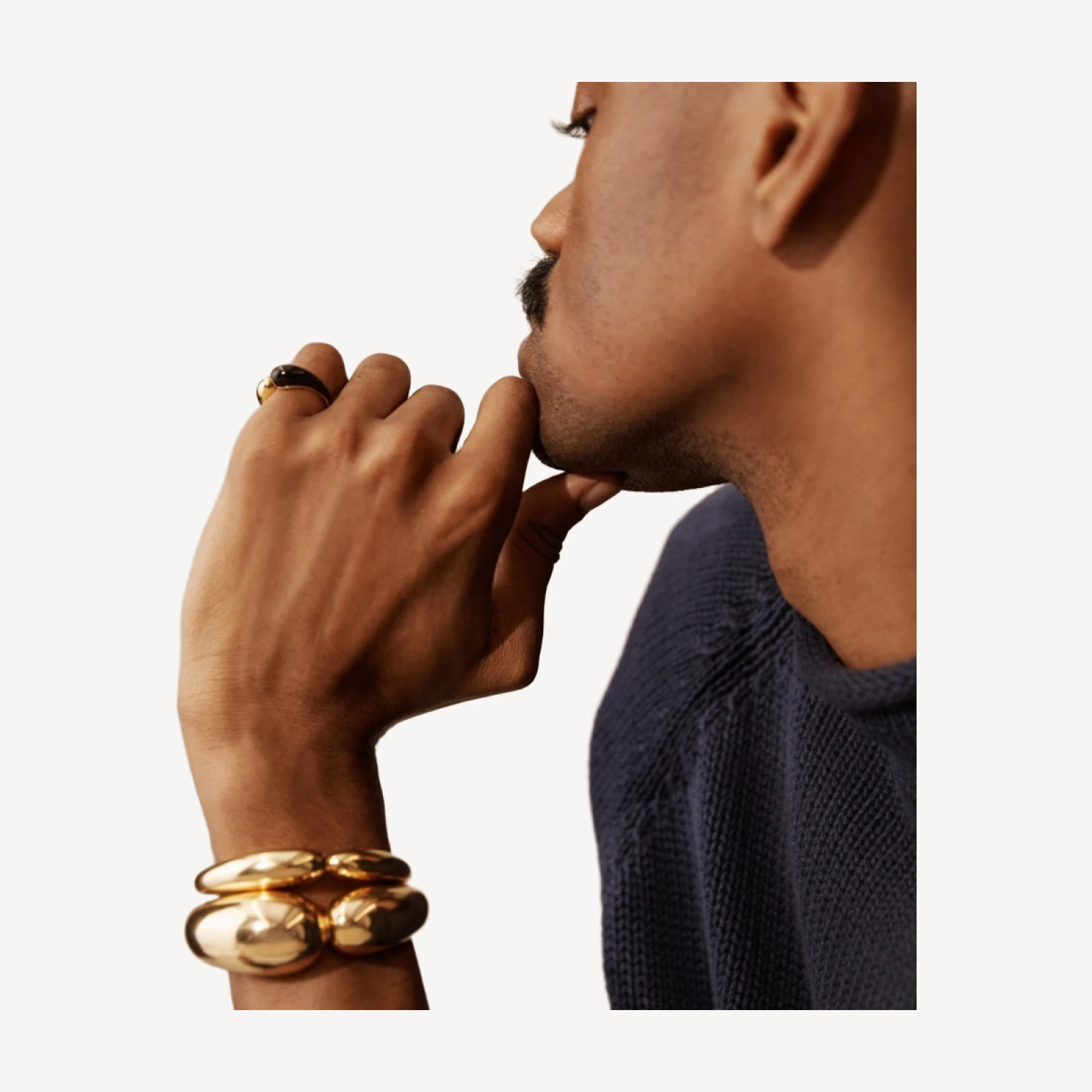 KHIRY X J.Crew large two-talon cuff bracelet