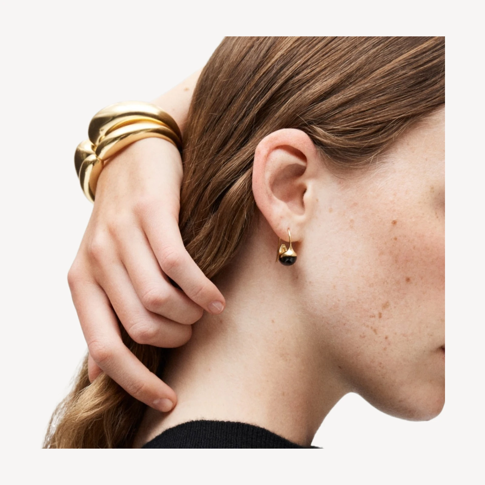 KHIRY X J.Crew large two-talon cuff bracelet
