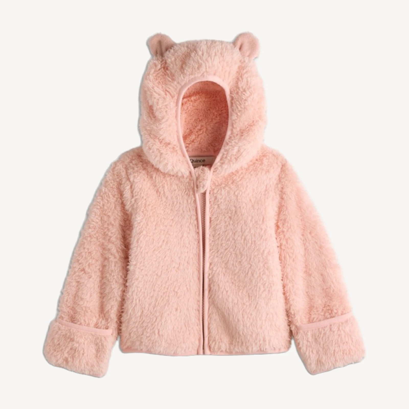 Recycled Sherpa Fleece Bear Jacket - Baby