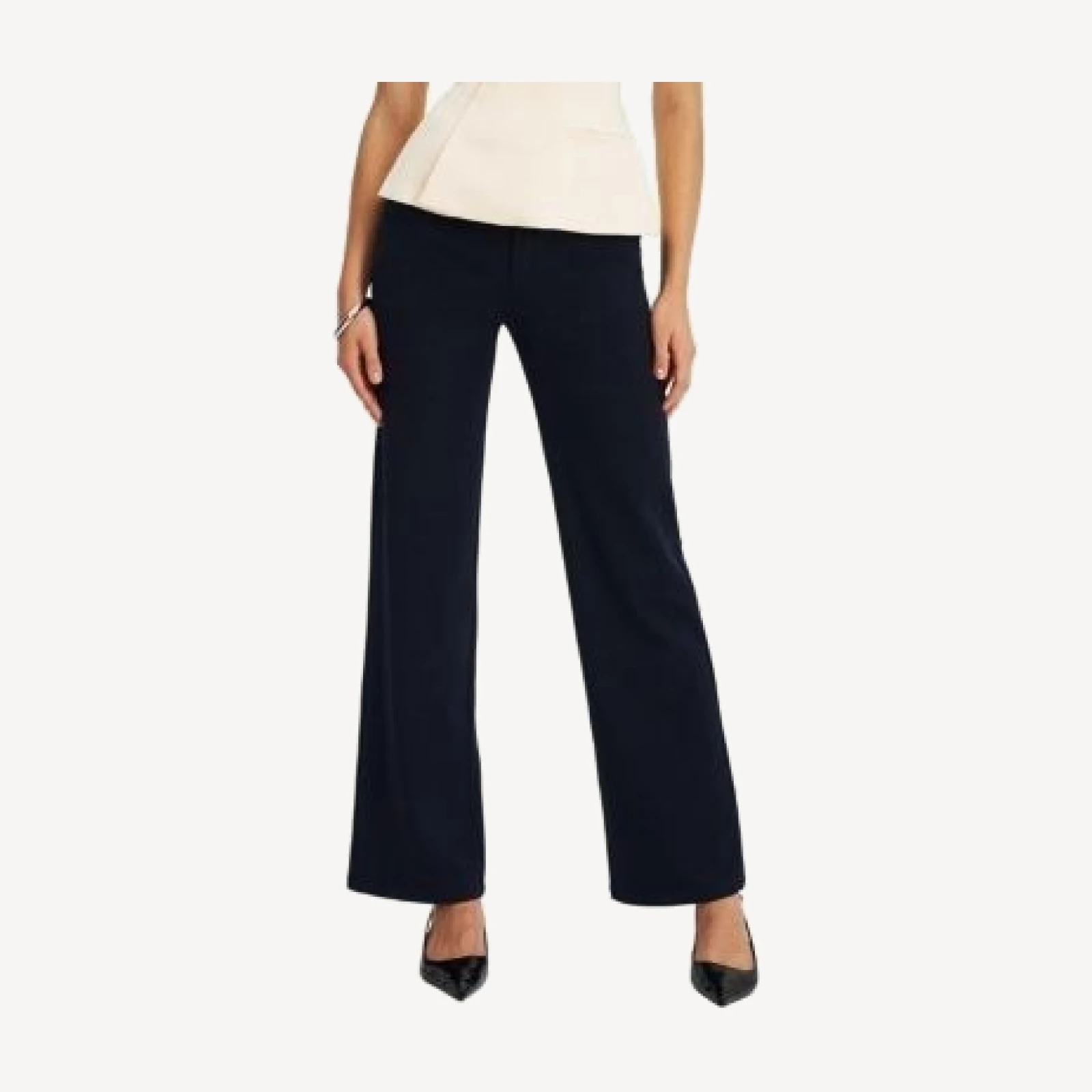 Miss Circle Yanin Low-Rise Straight Leg Pants