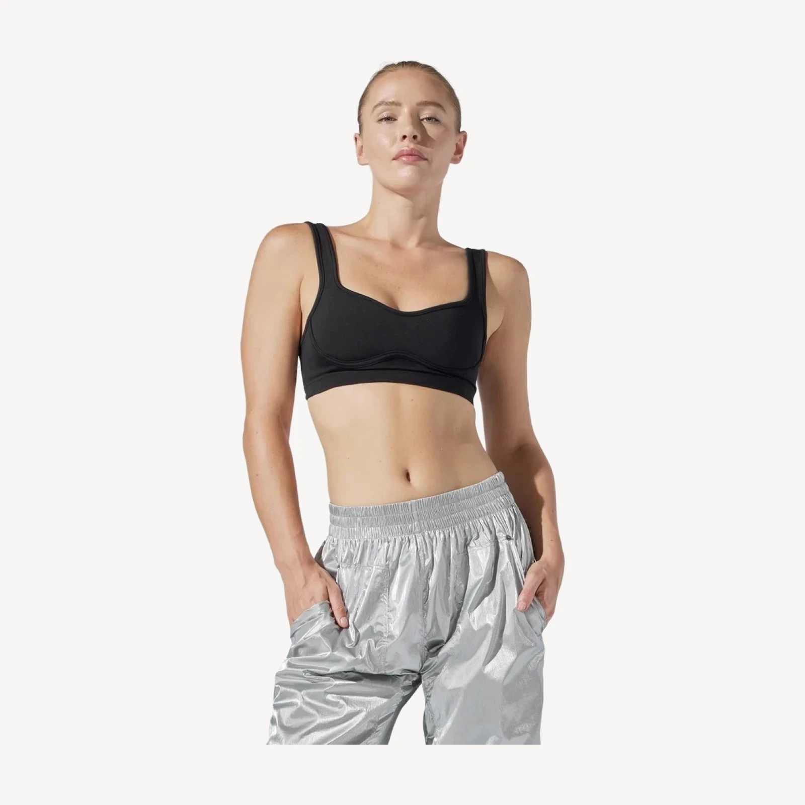 FLARE BRA [BLACK]
