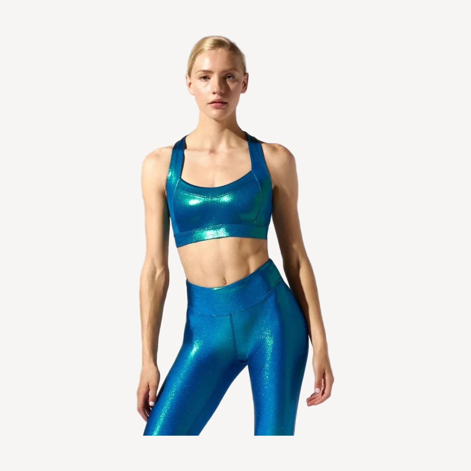 Racer Bra [Cerulean]