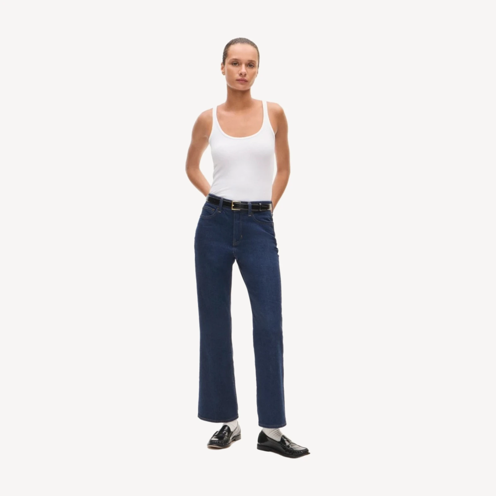 Charley kickout cropped jean