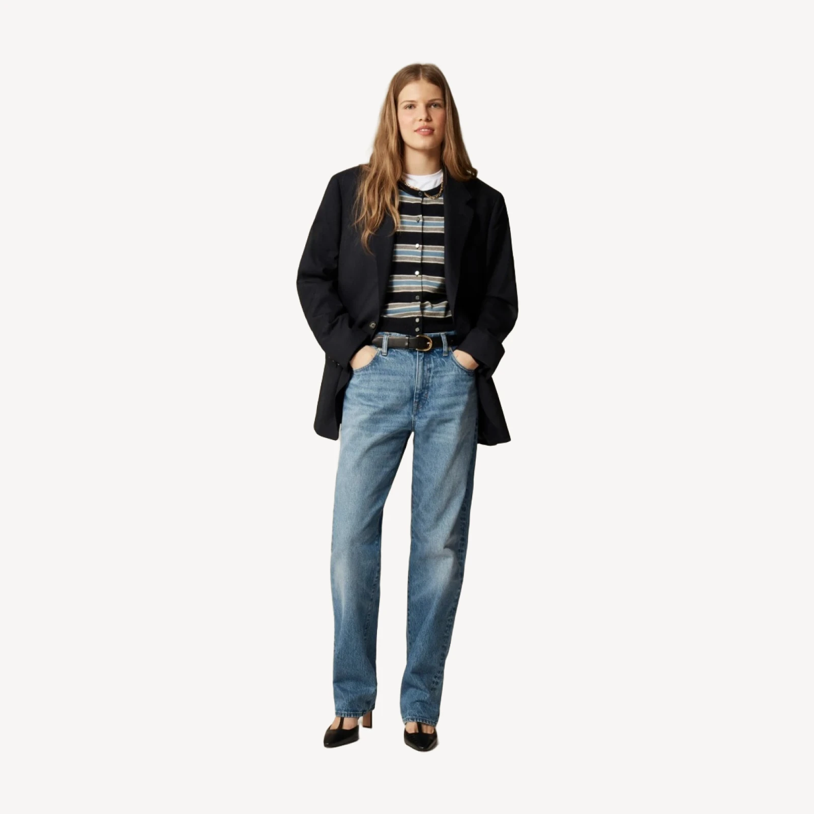 Slouchy jean