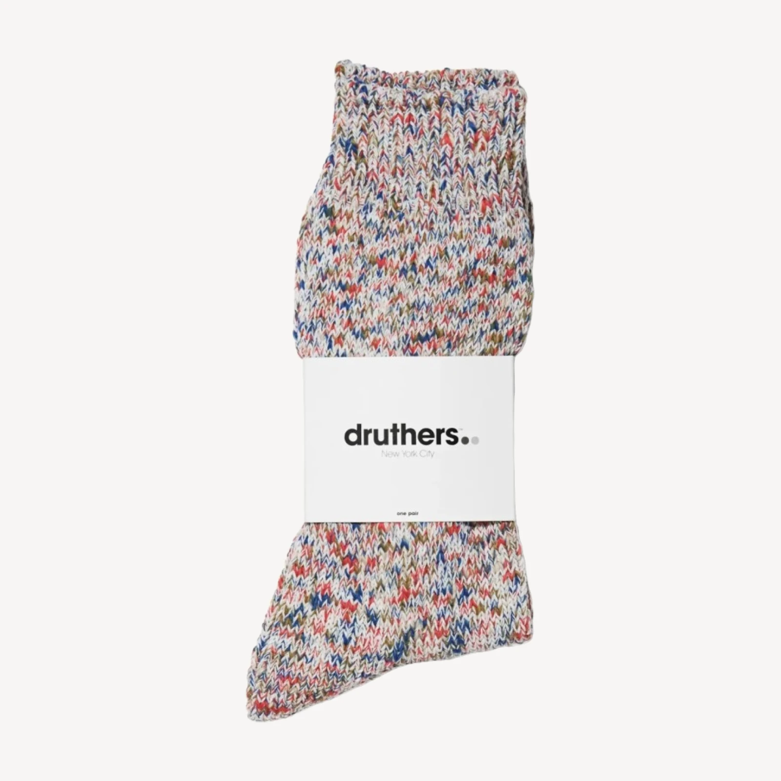 Druthers™ tie-dye yarn crew socks
