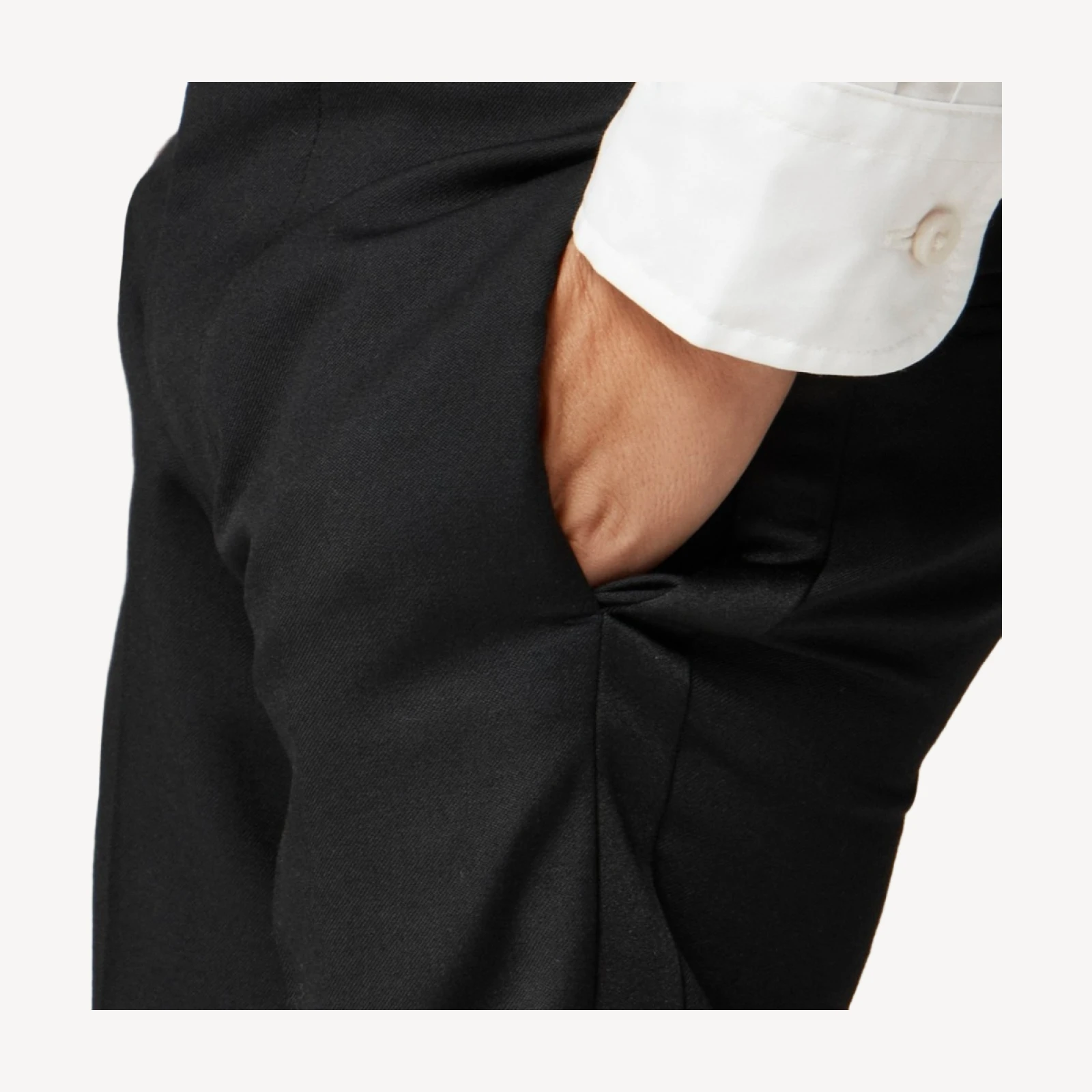 Boys' slim Ludlow tuxedo pant in Italian wool