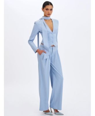 Miss Circle Renley Pinstripe Peplum Blazer, photo 3