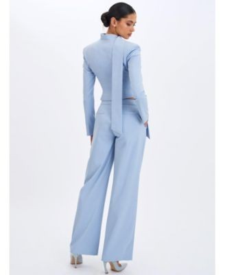 Miss Circle Renley Pinstripe Peplum Blazer, photo 4