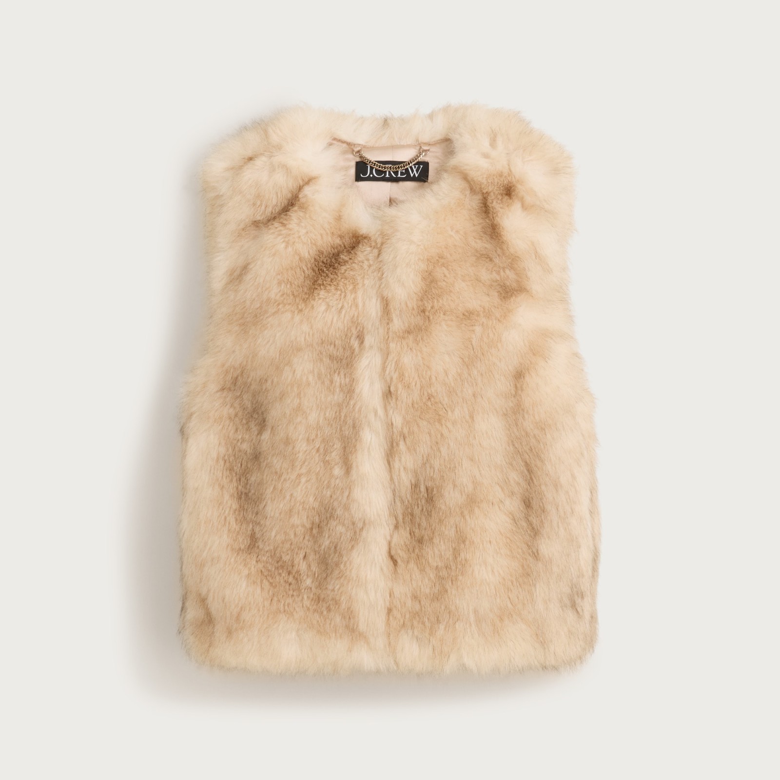 Faux-fur vest