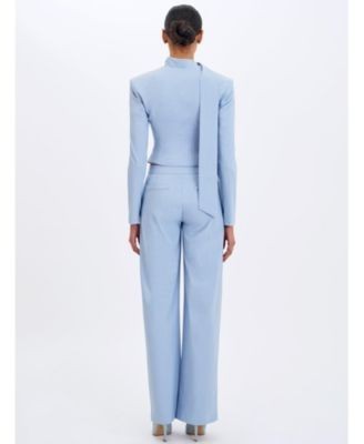 Miss Circle Renley Pinstripe Peplum Blazer, photo 5