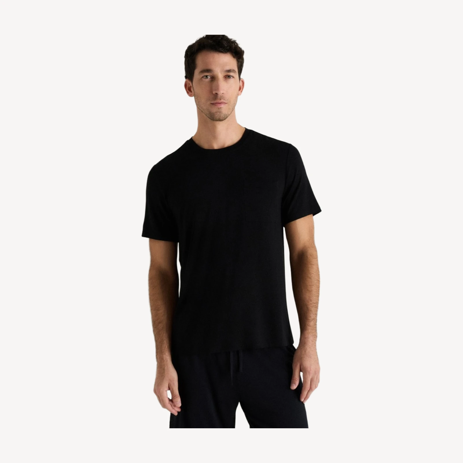 Men's Bamboo Jersey Relaxed Lounge Tee