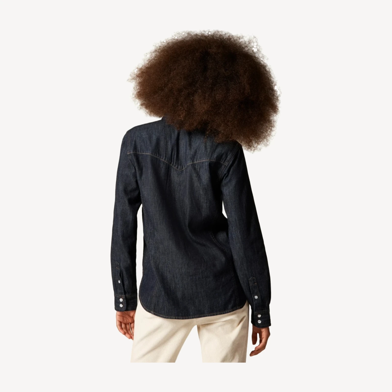Jules western shirt in denim