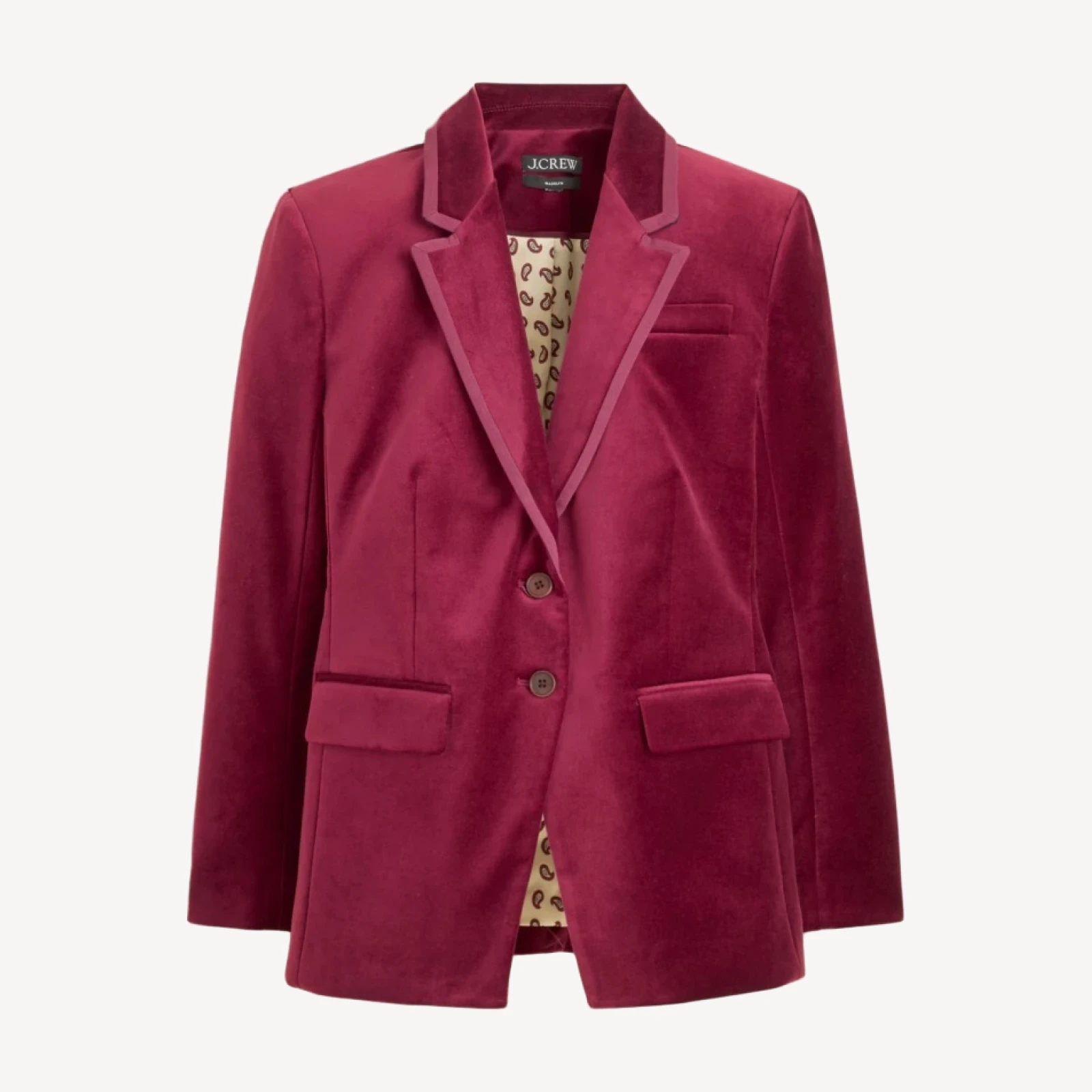Madelyn blazer in velvet