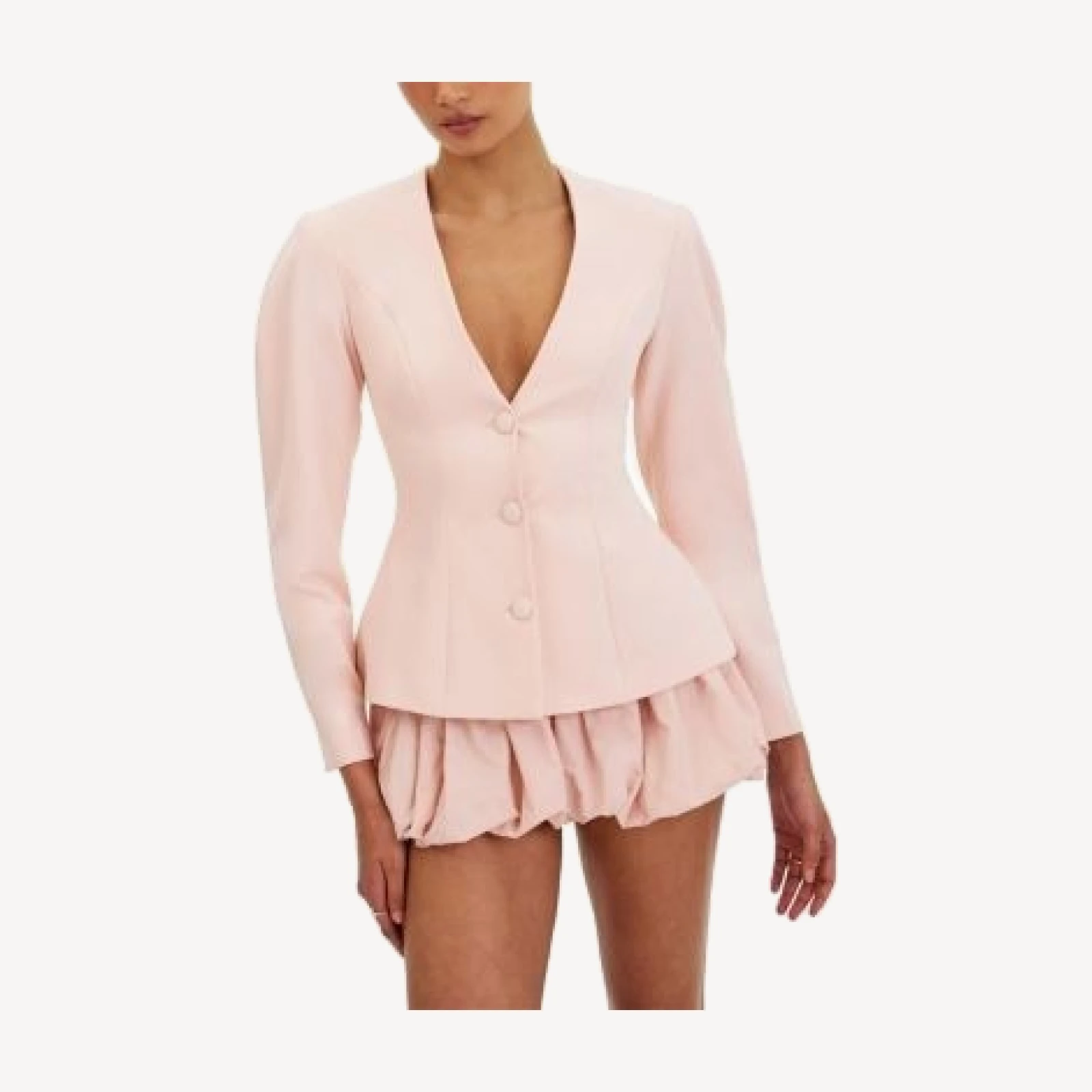 Miss Circle Savannah Peplum Blazer