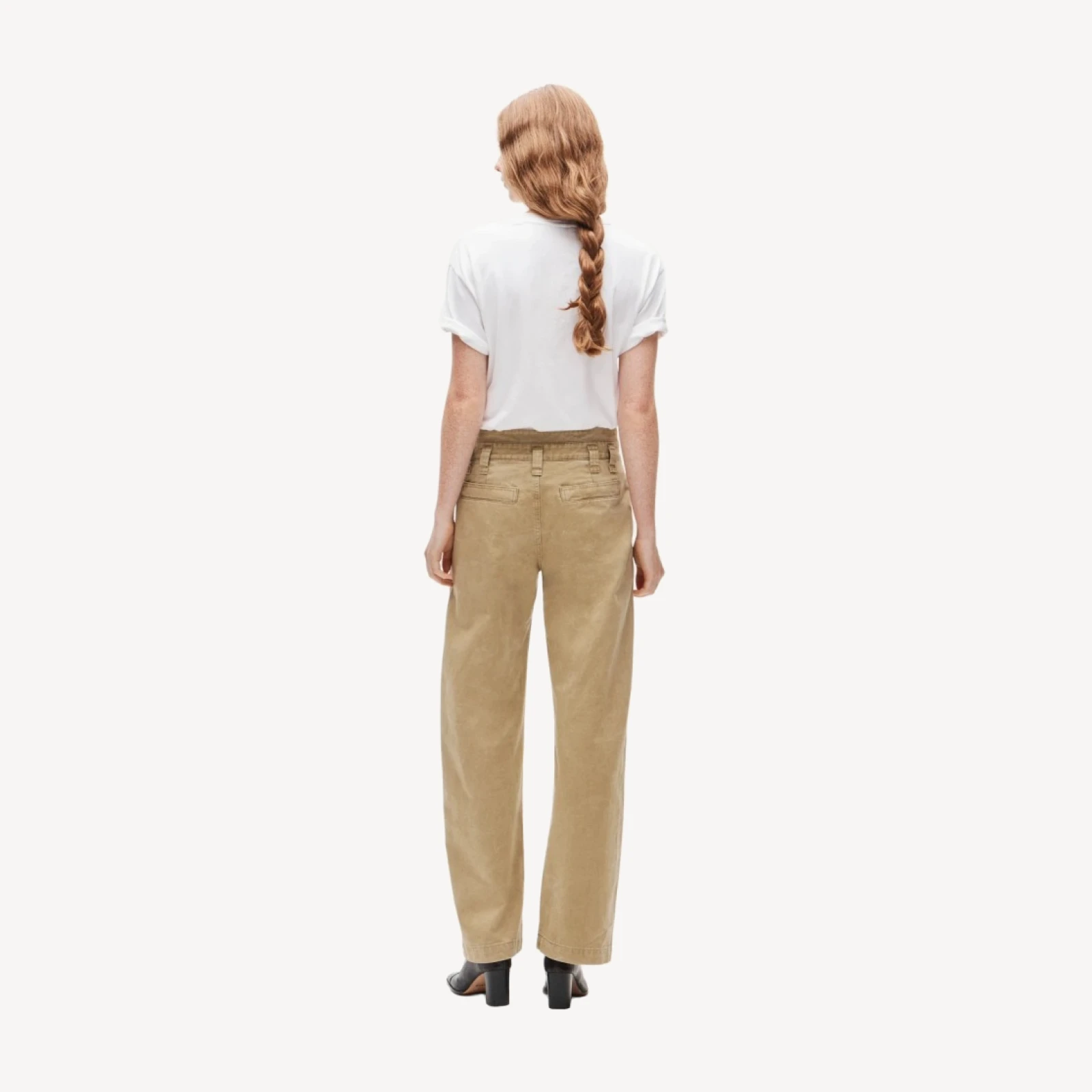 Eckhaus Latta x J.Crew double-waisted chino pant