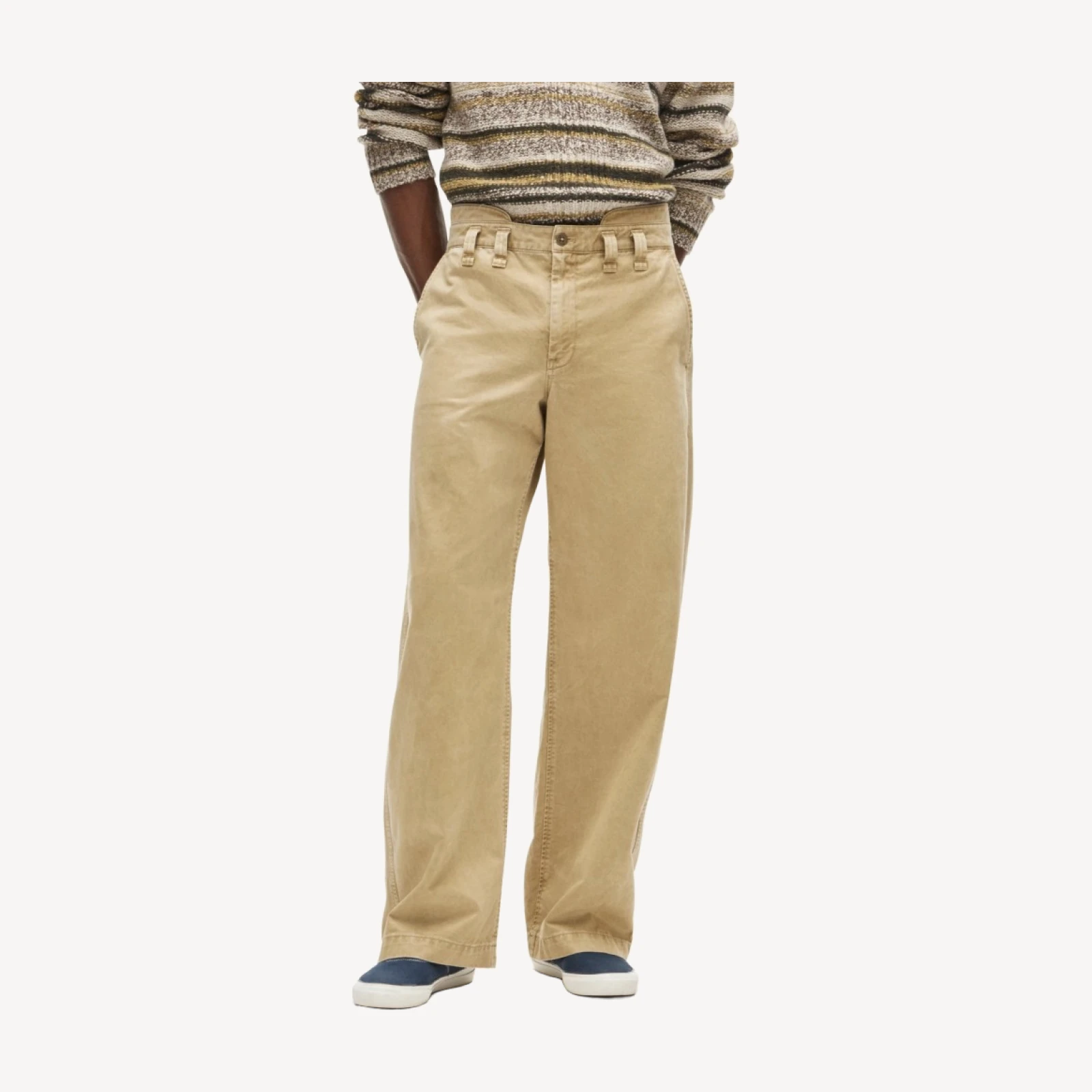Eckhaus Latta x J.Crew double-waisted chino pant