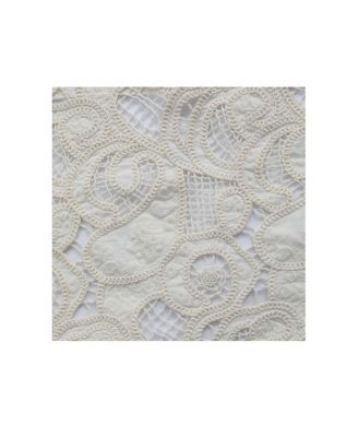 Miss Circle Janie Cotton Lace Triangle Head Scarf