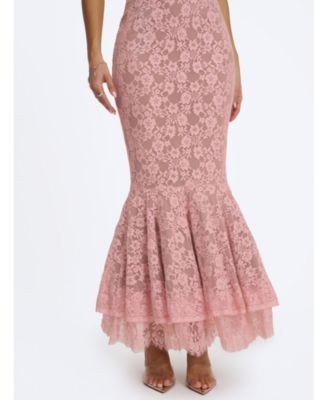 Miss Circle Rosalyn Lace Sweetheart Maxi Mermaid Dress