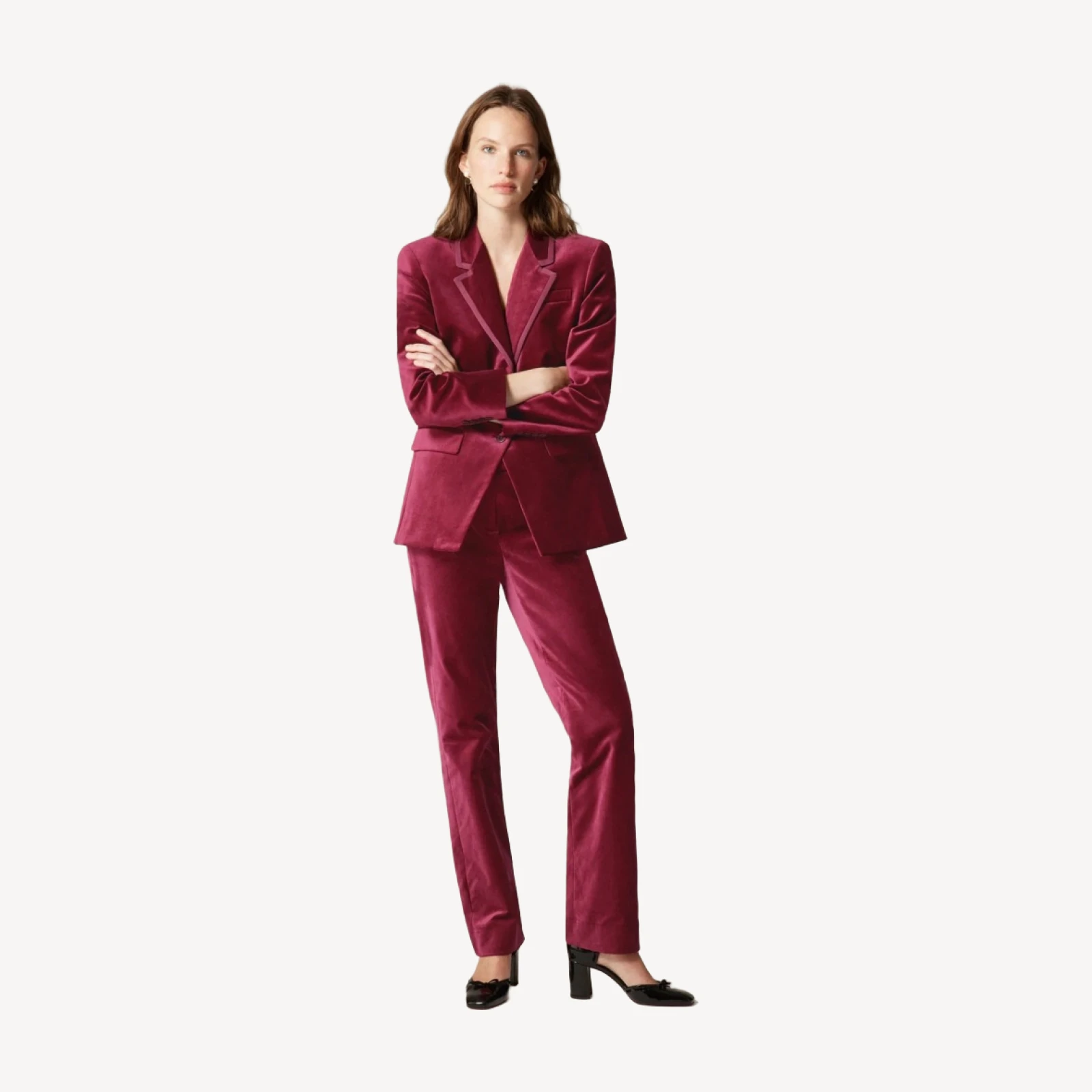 Madelyn blazer in velvet