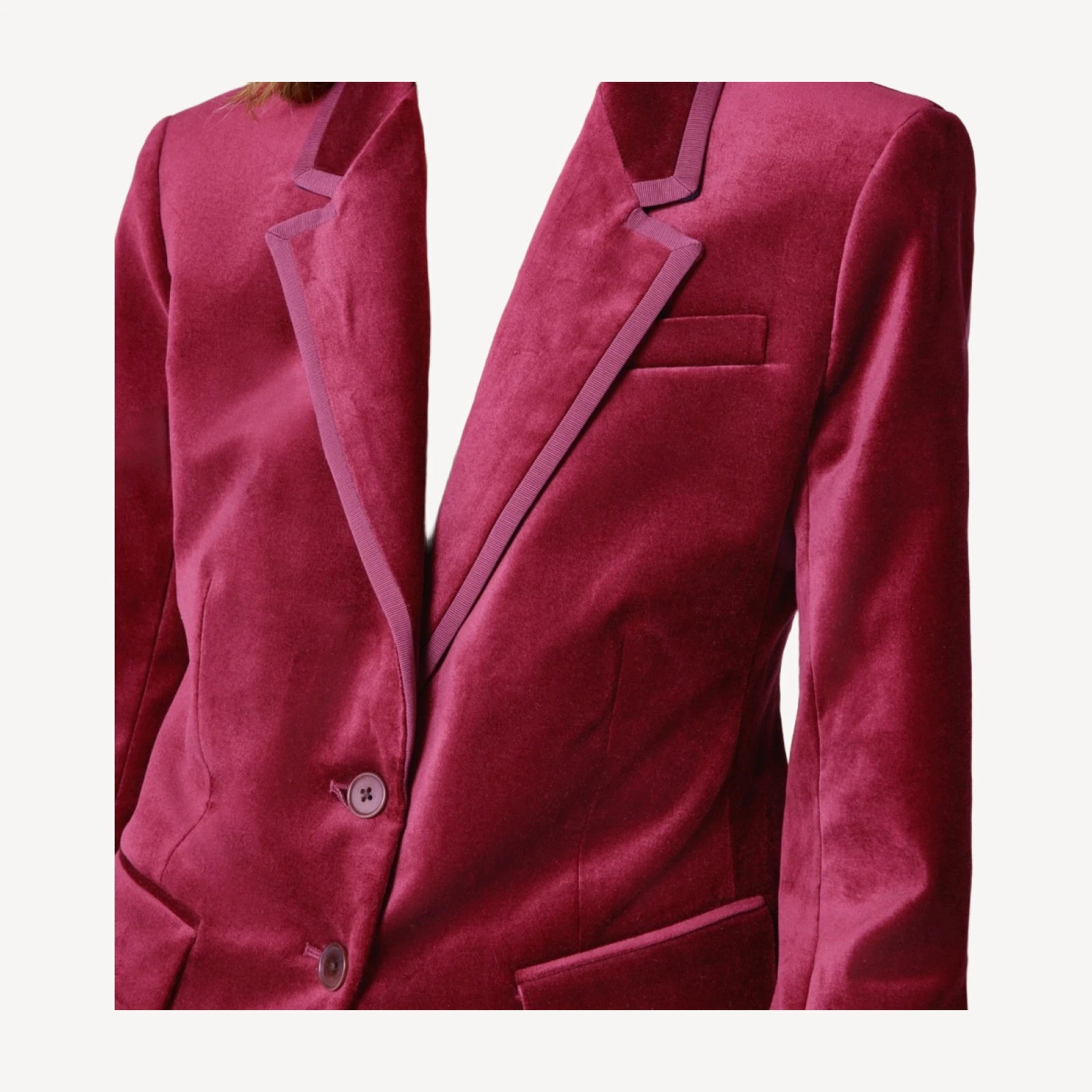 Madelyn blazer in velvet