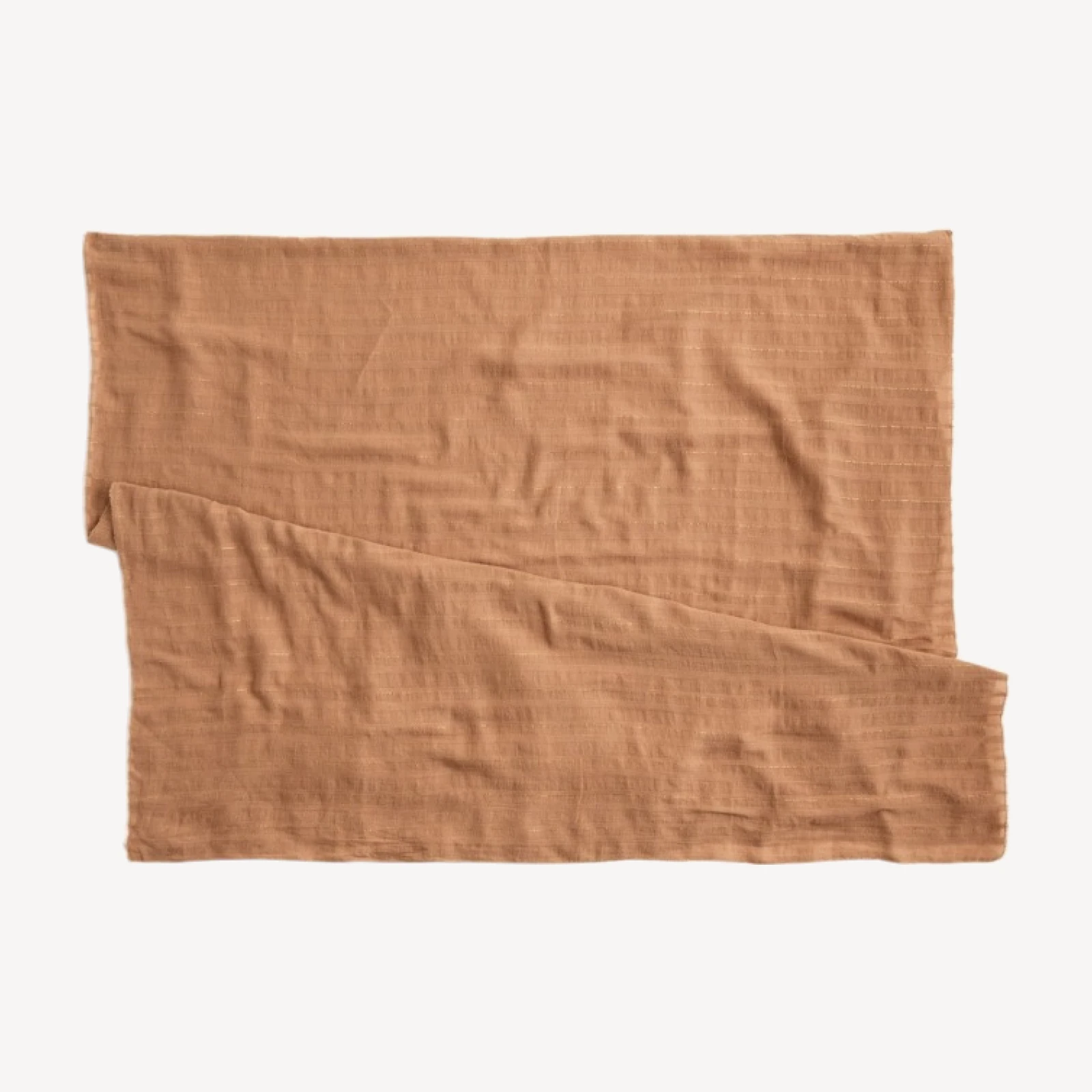 Cotton voile sarong with Lurex® metallic threads