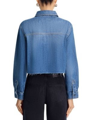 Aqua Indigo Denim Jacket - Exclusive, photo 4
