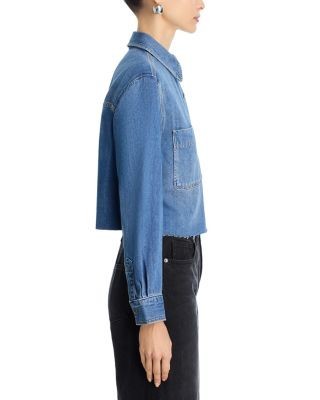 Aqua Indigo Denim Jacket - Exclusive, photo 5