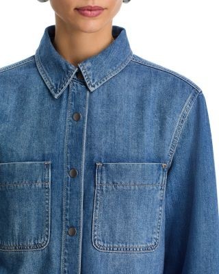 Aqua Indigo Denim Jacket - Exclusive, photo 6