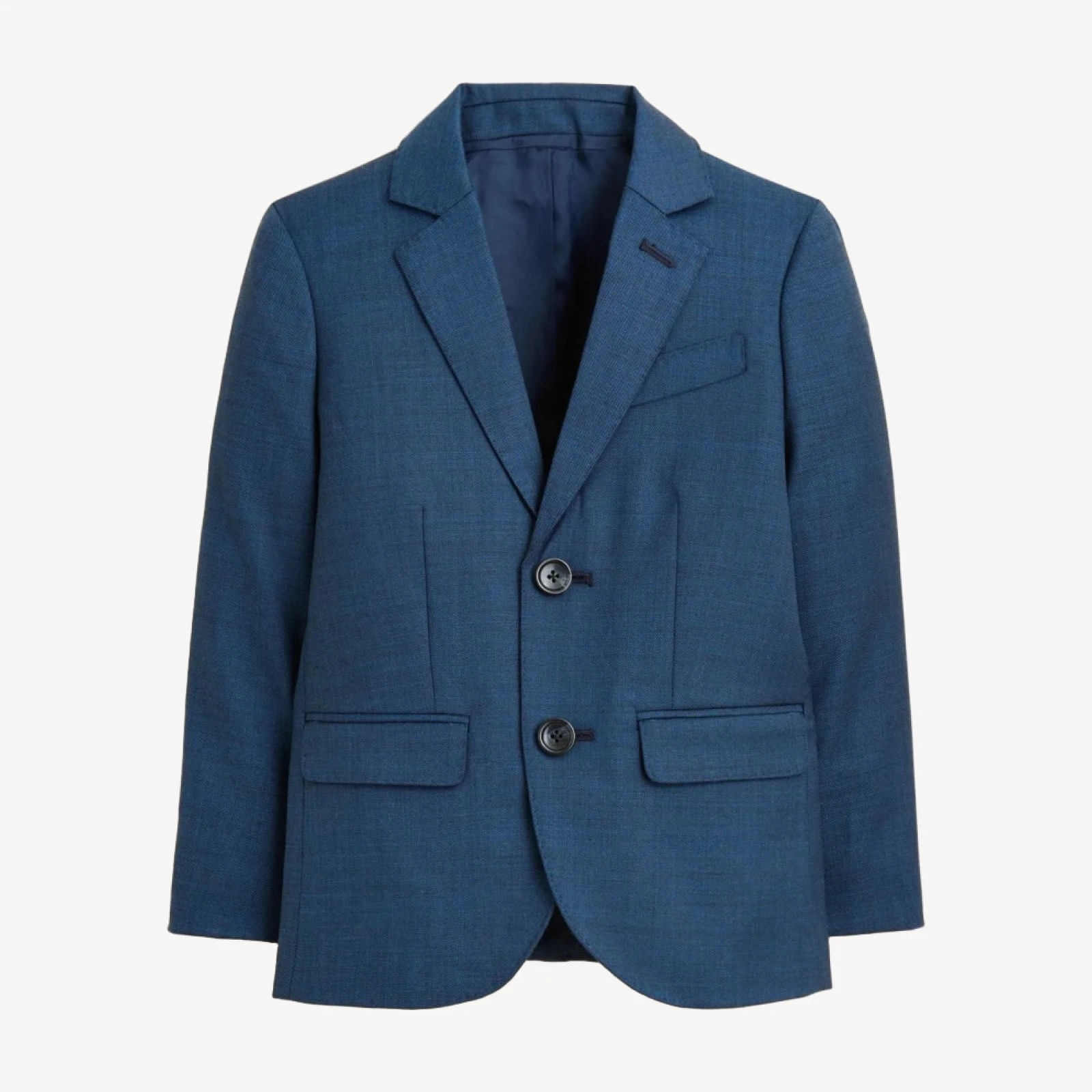 Boys' Ludlow suit jacket in stretch worsted wool blend