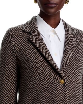 C by Bloomingdale's Cashmere Notch Lapel Cashmere Blazer - Exclusive, photo 6