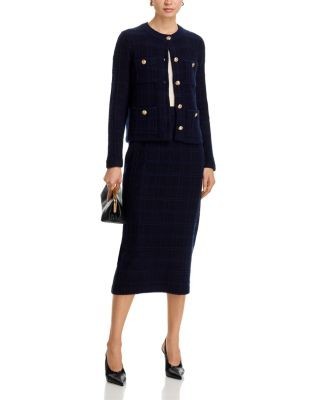 C by Bloomingdale's Cashmere 100% Cashmere Midi Skirt - Exclusive