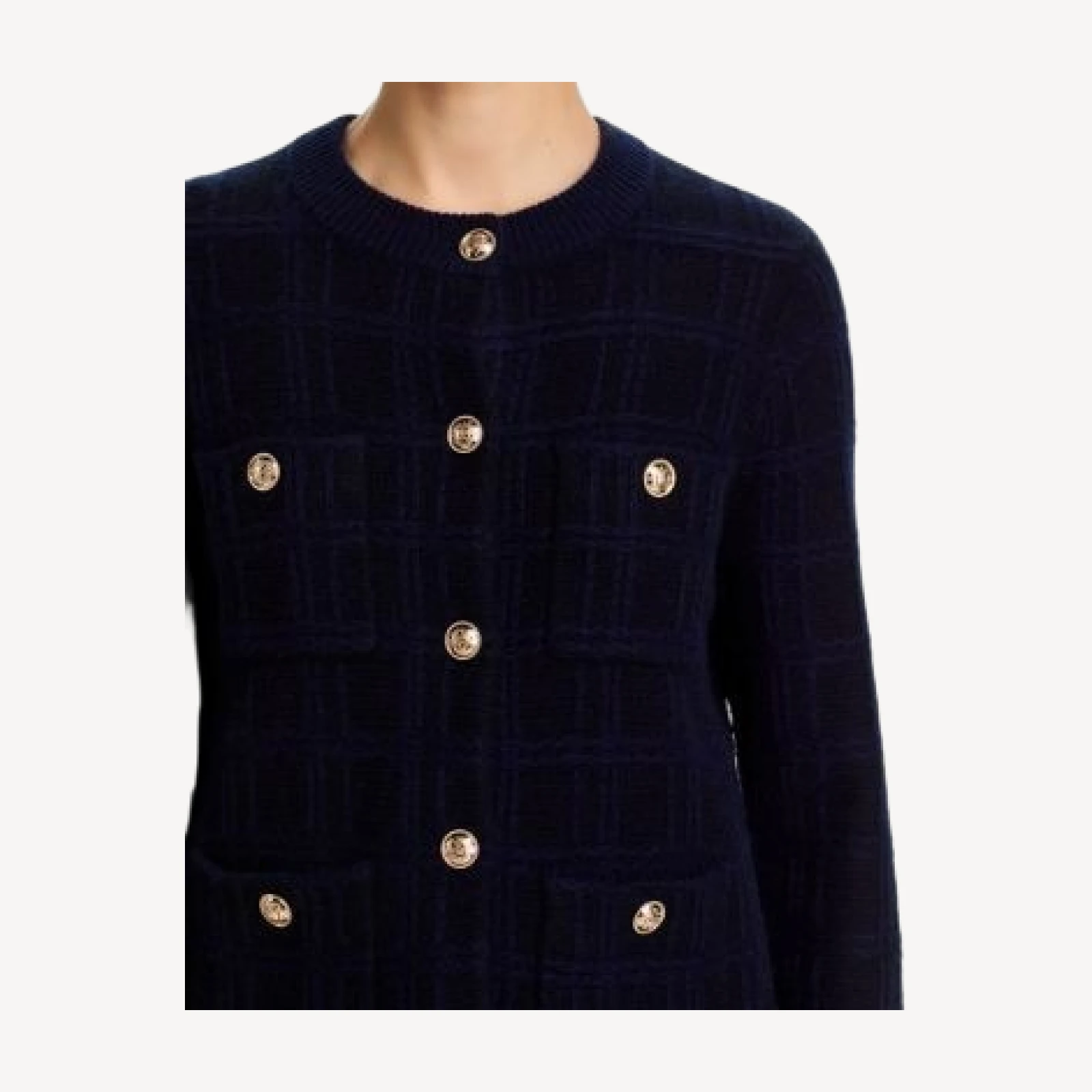 C by Bloomingdale's Cashmere 100% Cashmere Crewneck Cardigan Sweater - Exclusive
