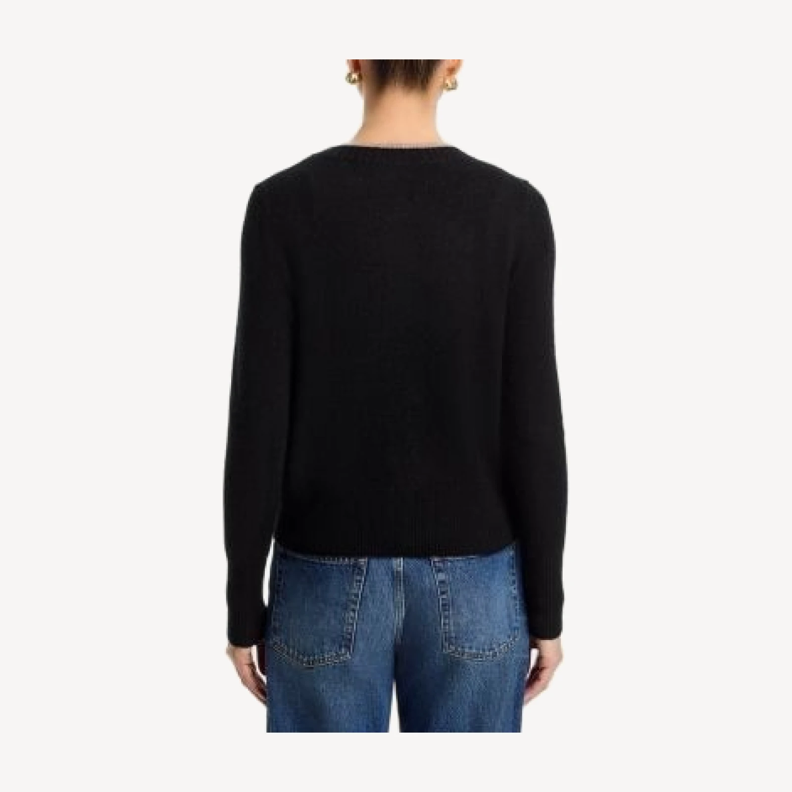 C by Bloomingdale's Cashmere 100% Cashmere Crewneck Cardigan Sweater - Exclusive