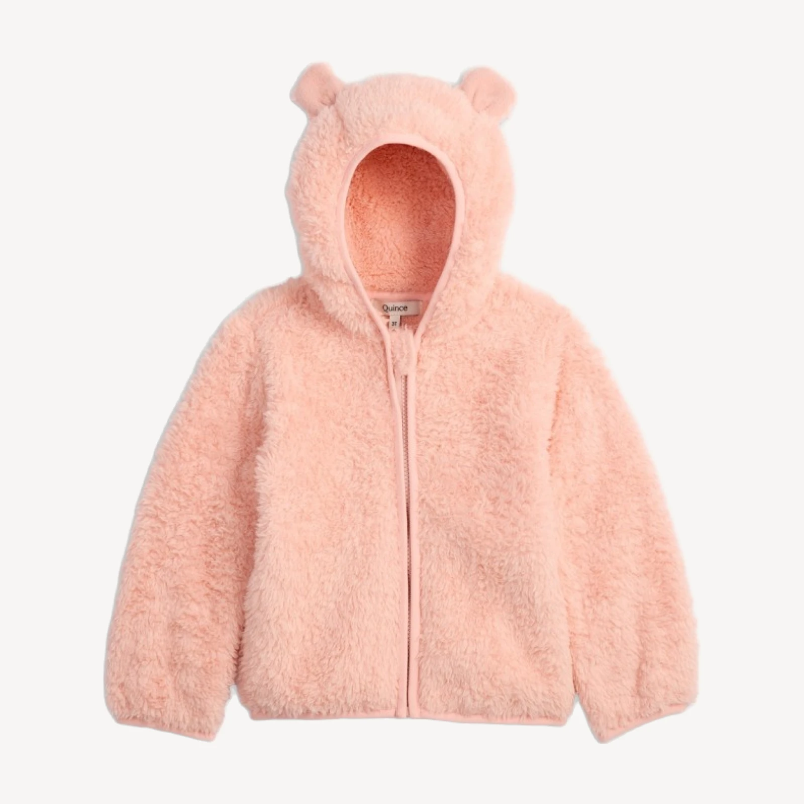 Recycled Sherpa Fleece Bear Jacket - Toddler