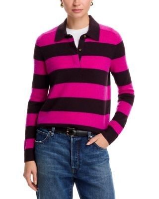 C by Bloomingdale's Cashmere 100% Cashmere Polo Sweater - Exclusive