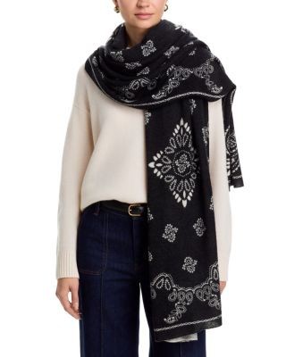 C by Bloomingdale's Cashmere 100% Cashmere Bandana Travel Wrap - Exclusive