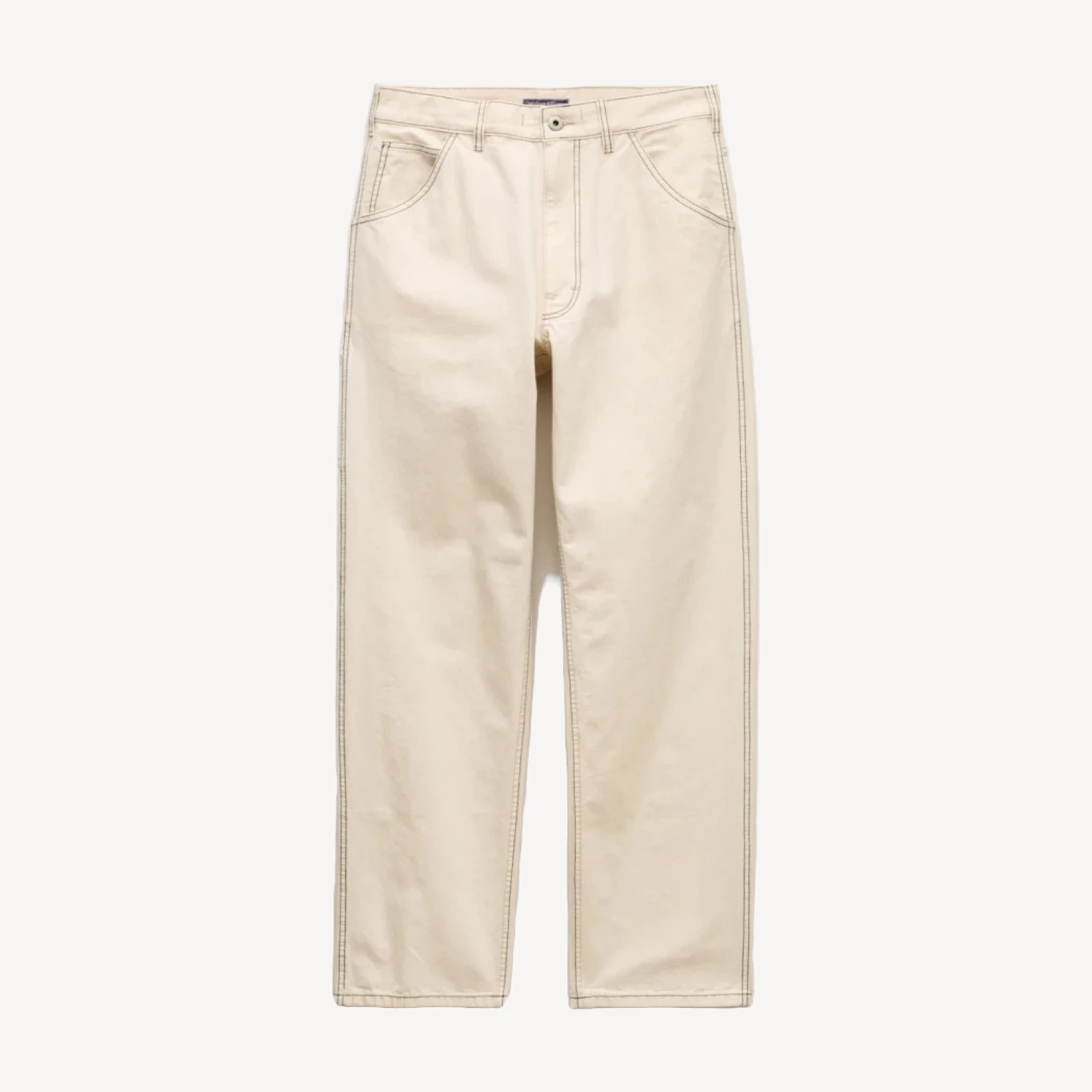 Wallace & Barnes carpenter pant in seeded canvas