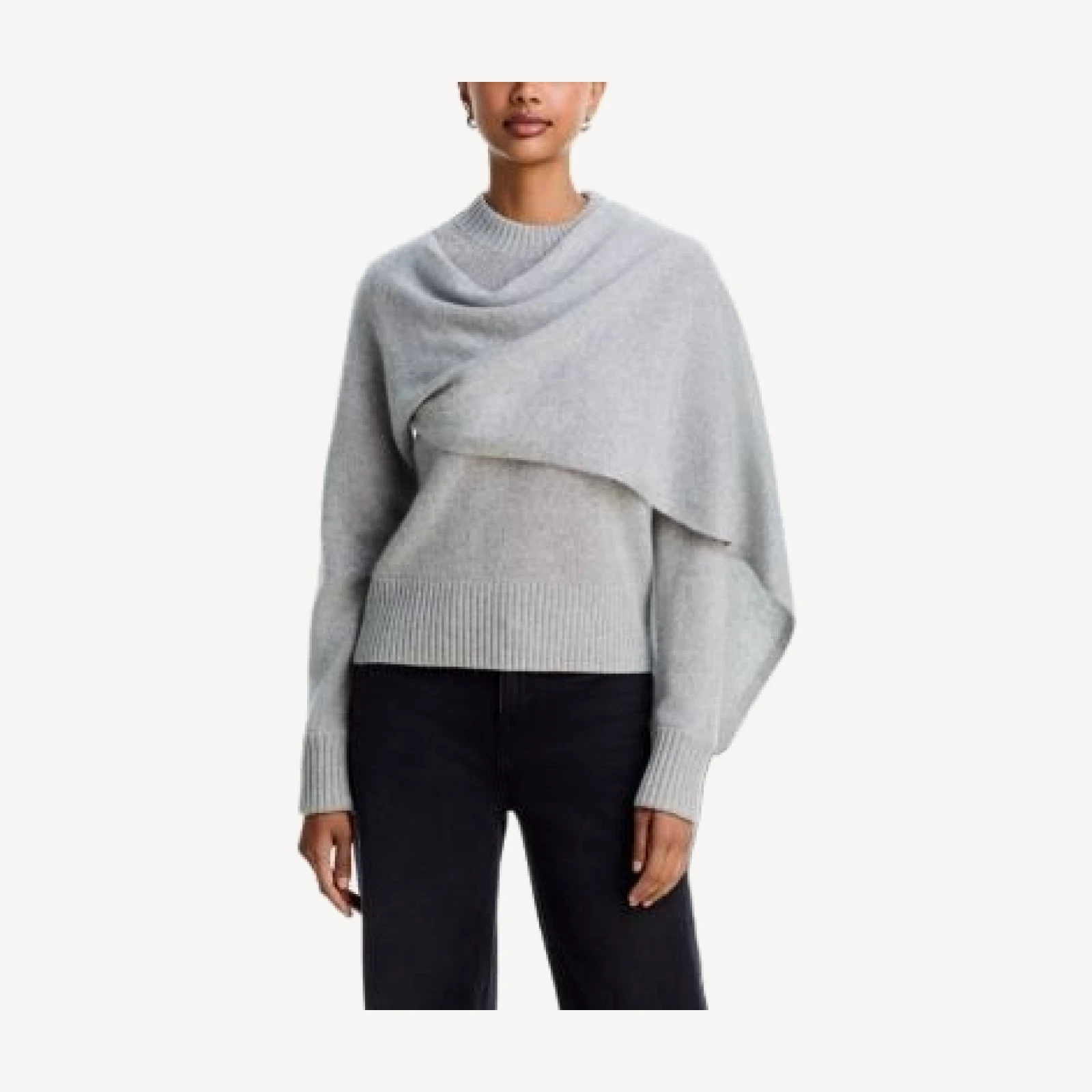 C by Bloomingdale's Cashmere Scarf Cashmere Sweater, Exclusive