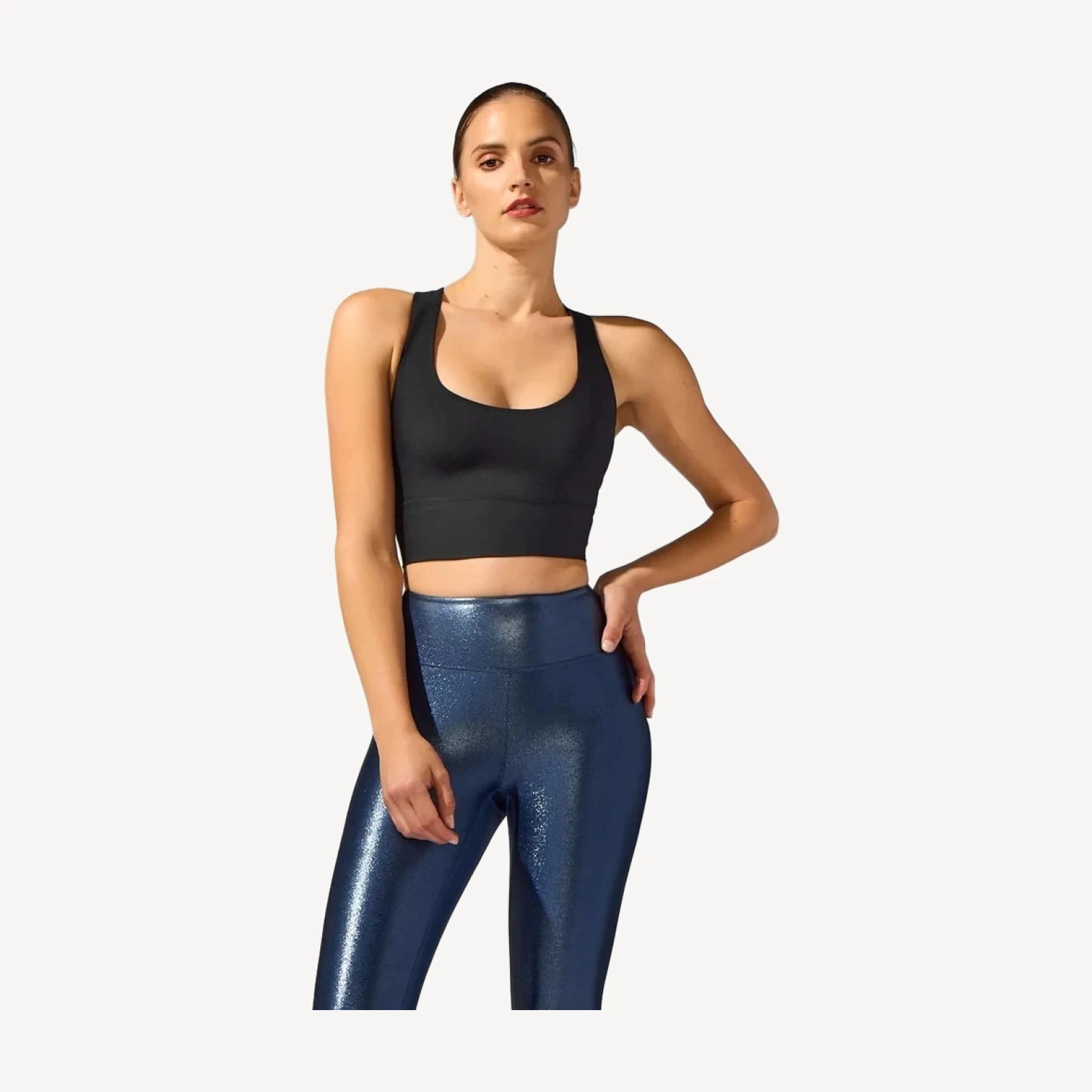 CROSS BACK TOP [Black]