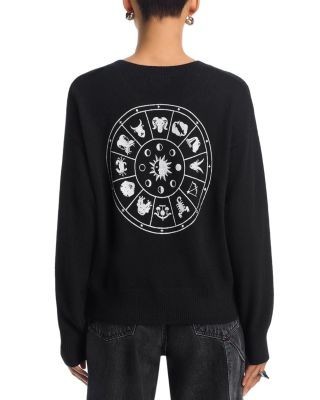 Aqua Zodiac Crewneck Sweater - Exclusive
