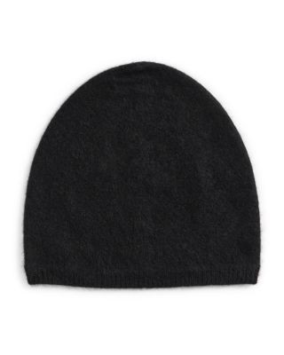 Aqua Brushed Cashmere Slouch Beanie - Exclusive