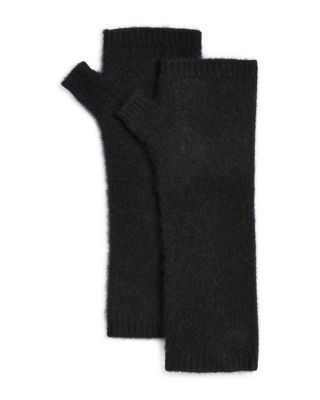 Aqua Brushed Cashmere Arm Warmers - Exclusive