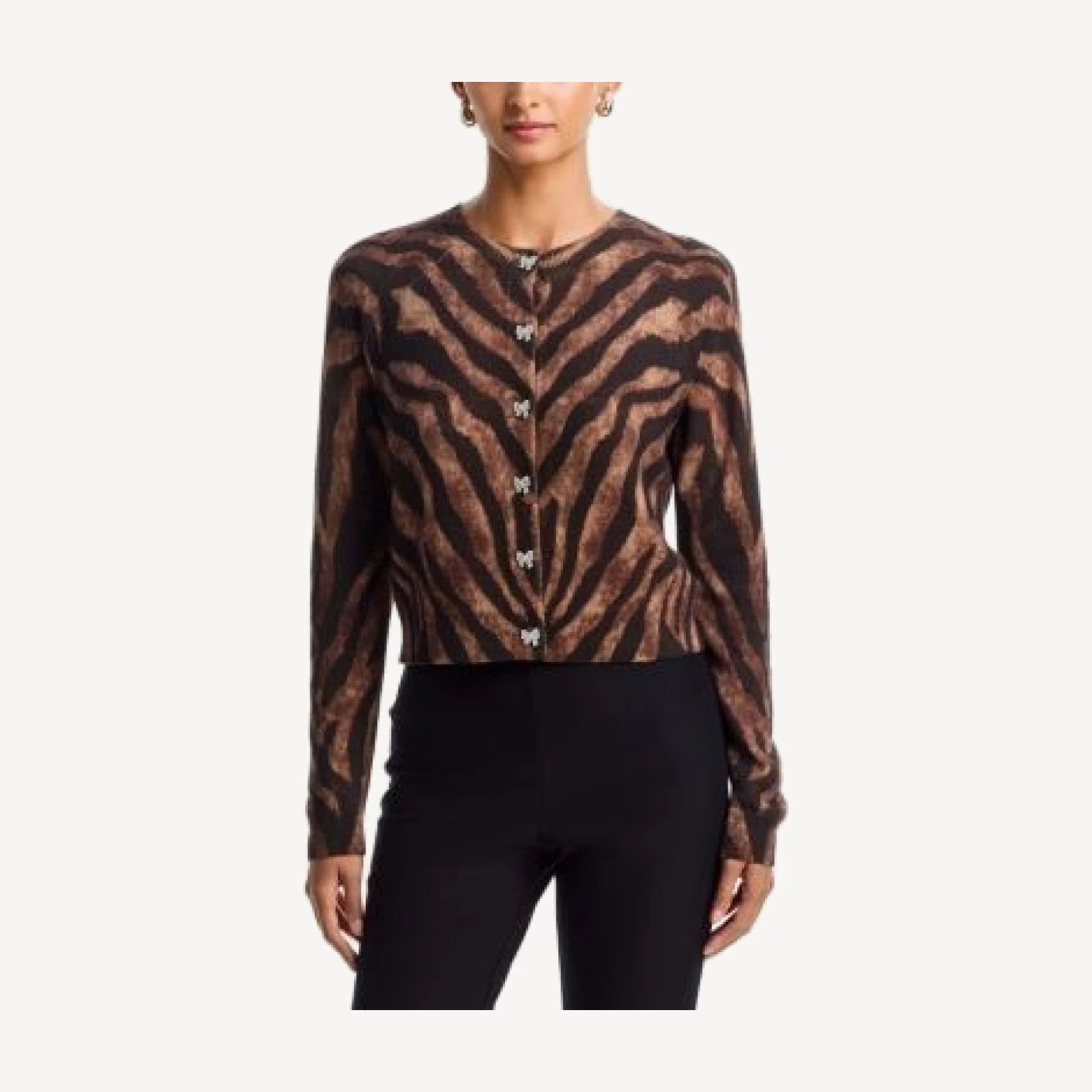Aqua Ziger Cashmere Cardigan - Exclusive
